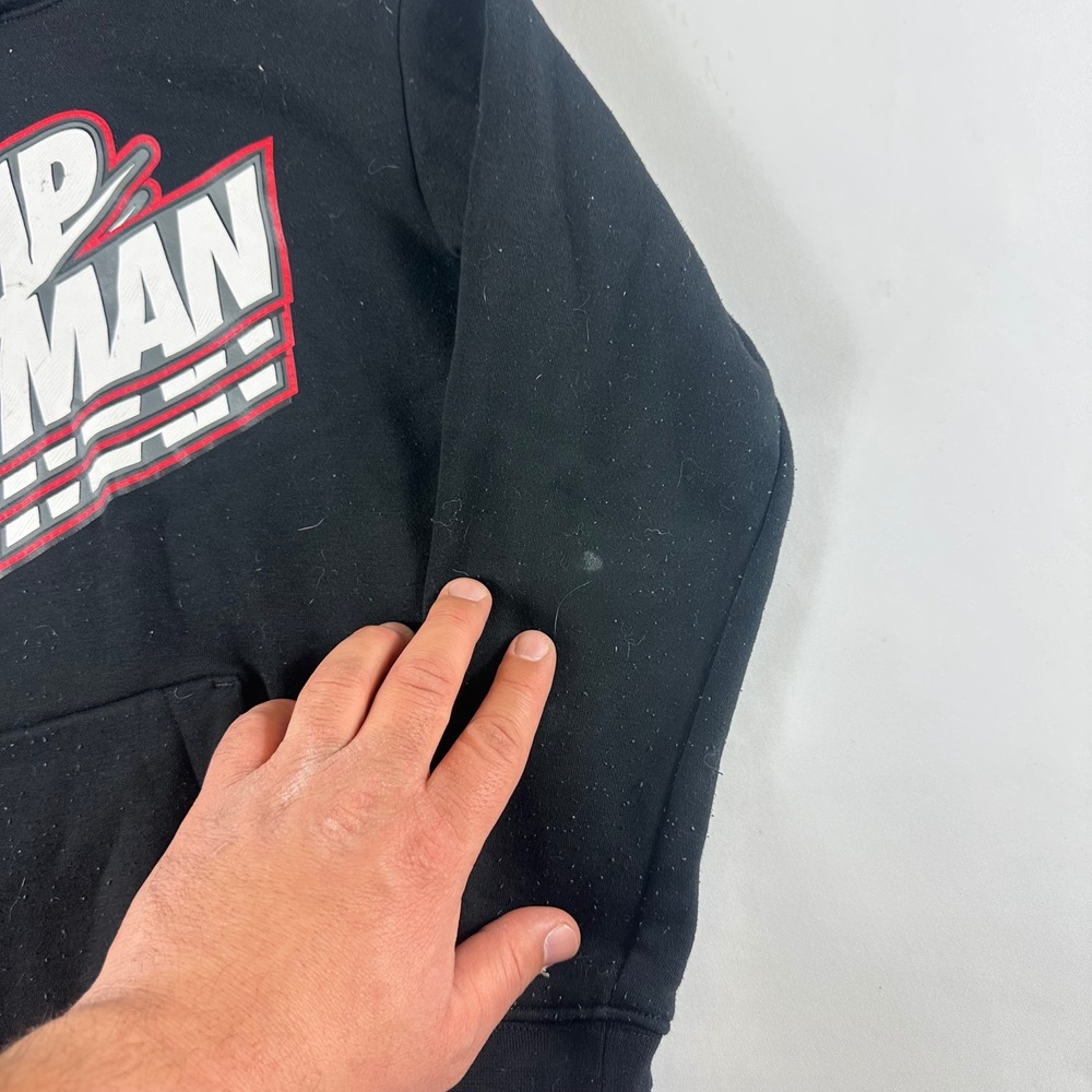Kids Jordan‎ Jumpman Black Hoodie Pullover Sweatshirt Size Medium 10-12 - Picture 2 of 4